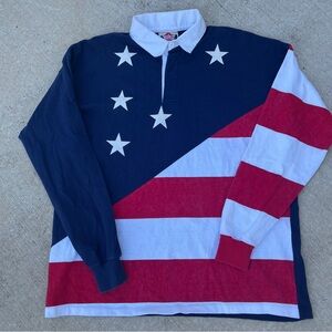 Vintage American Flag Long Sleeve